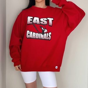 Vintage Russell East cardinals sweatshirt